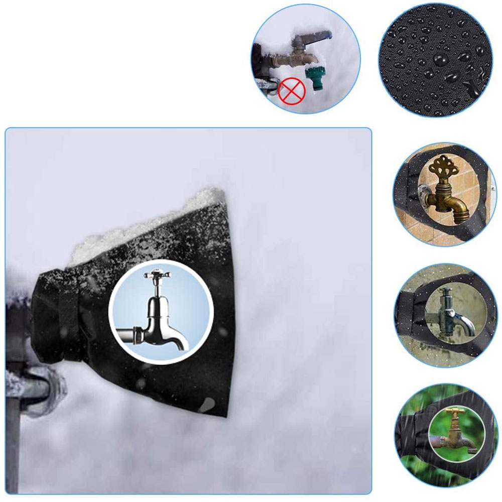(220x165x27mm) Outdoor Frostschutz Thermoschutz Universal Garten Wasserhahn Abdeckung Kältebeständig