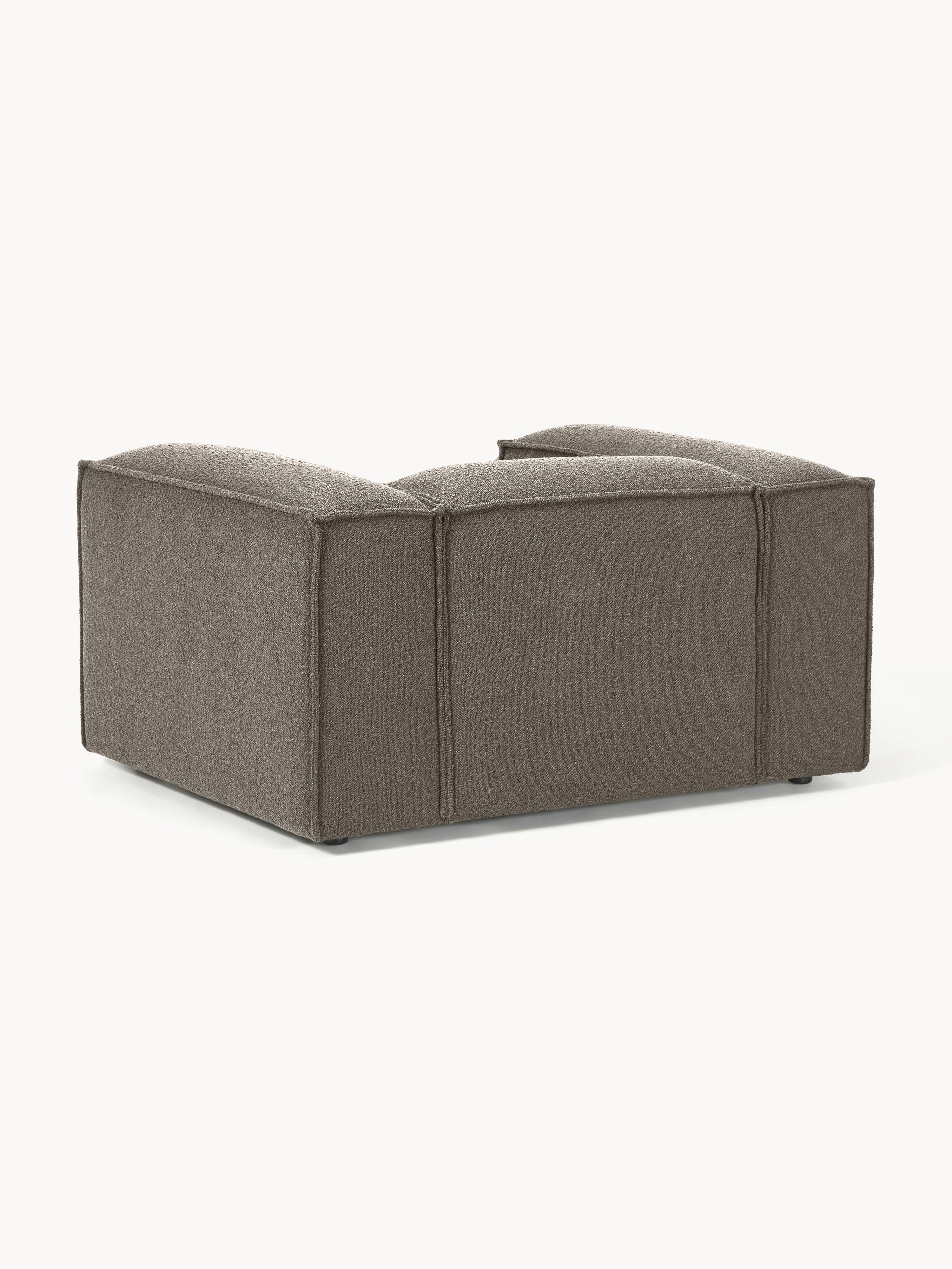 Fauteuil Lennon uit bouclé
