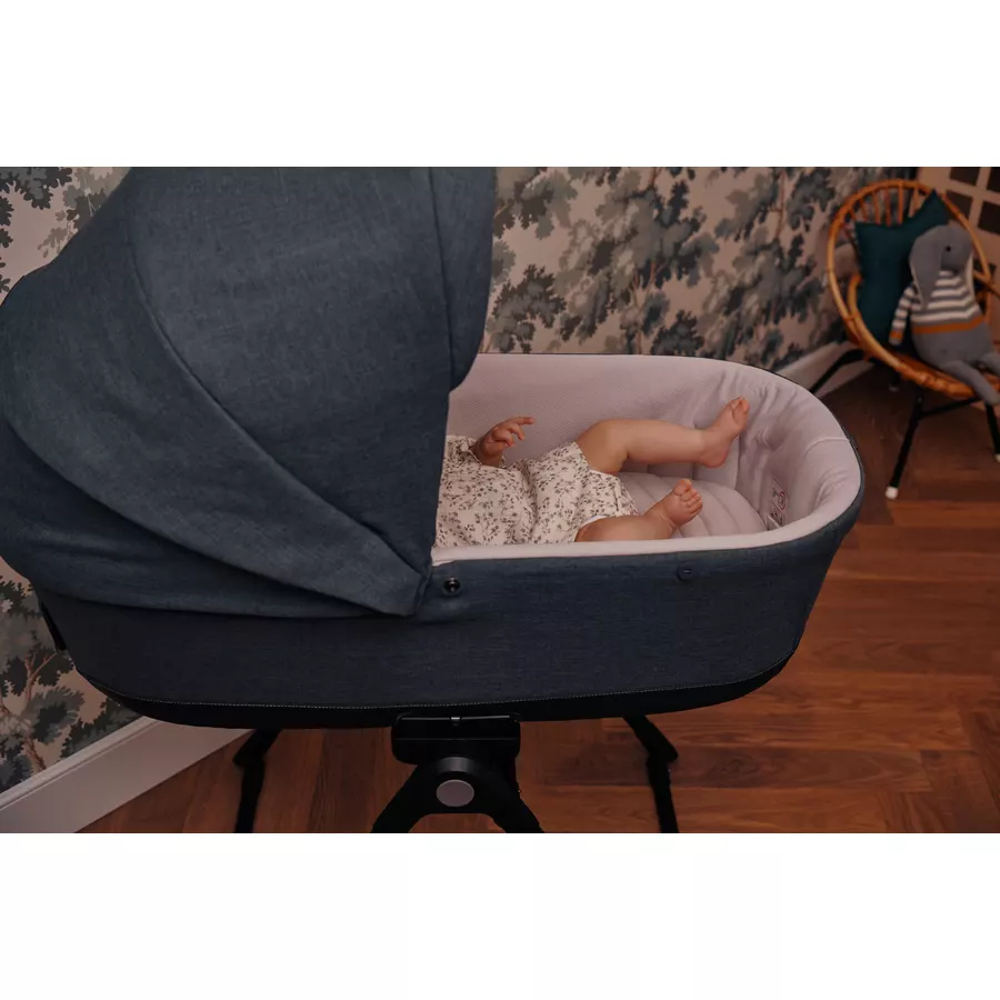 Inglesina Kombikinderwagen Aptica Darwin Kensington Grey Gestell Grafite