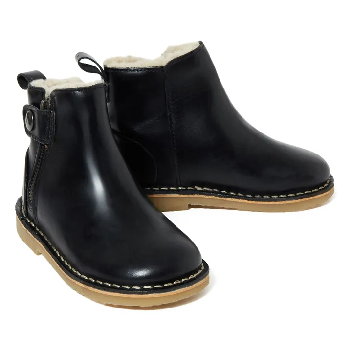 Young Soles Boots Fourrées Winston | Noir