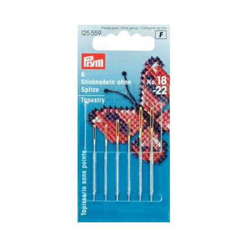 PRYM Sticknadeln mit stumpfer Spitze, sortiert