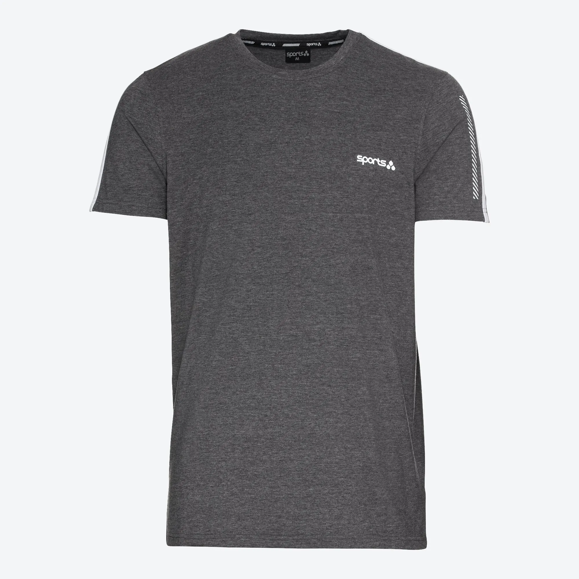 Herren-Fitness-T-Shirt mit Baumwolle