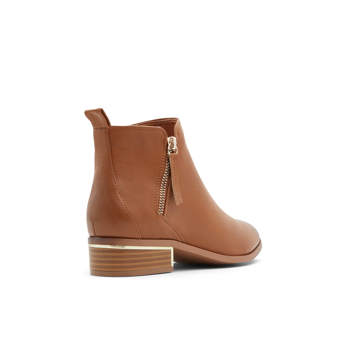 K STUDIO-Creaa-Bottines Habillées - Talon plat - Cognac