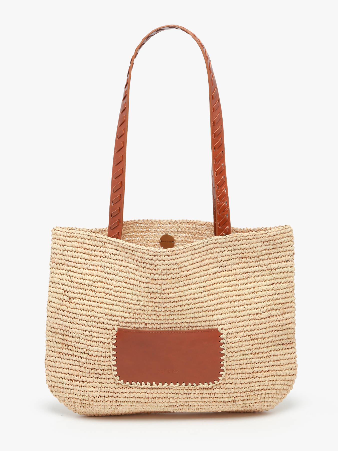 Sac Le Flaneur raphia NAT ET NIN