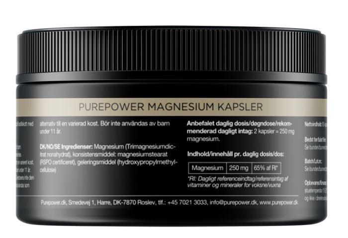 Magnesiumkapsler 90 stk.