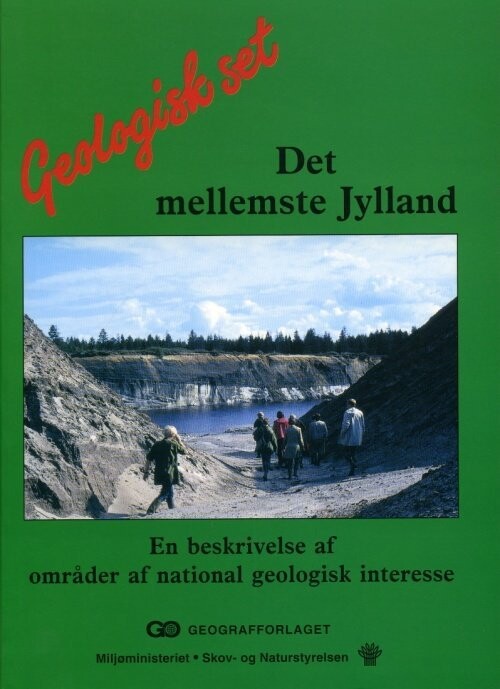 Geologisk Set - Det Mellemste Jylland - Gunnar Larsen - Bog