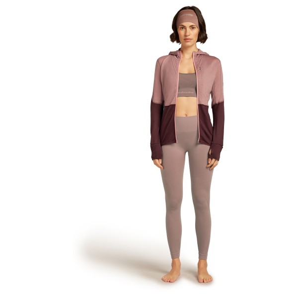 Icebreaker - Women's 200 RealFleece Descender L/S Zip Hoodie - Sweat à capuche en mérinos
