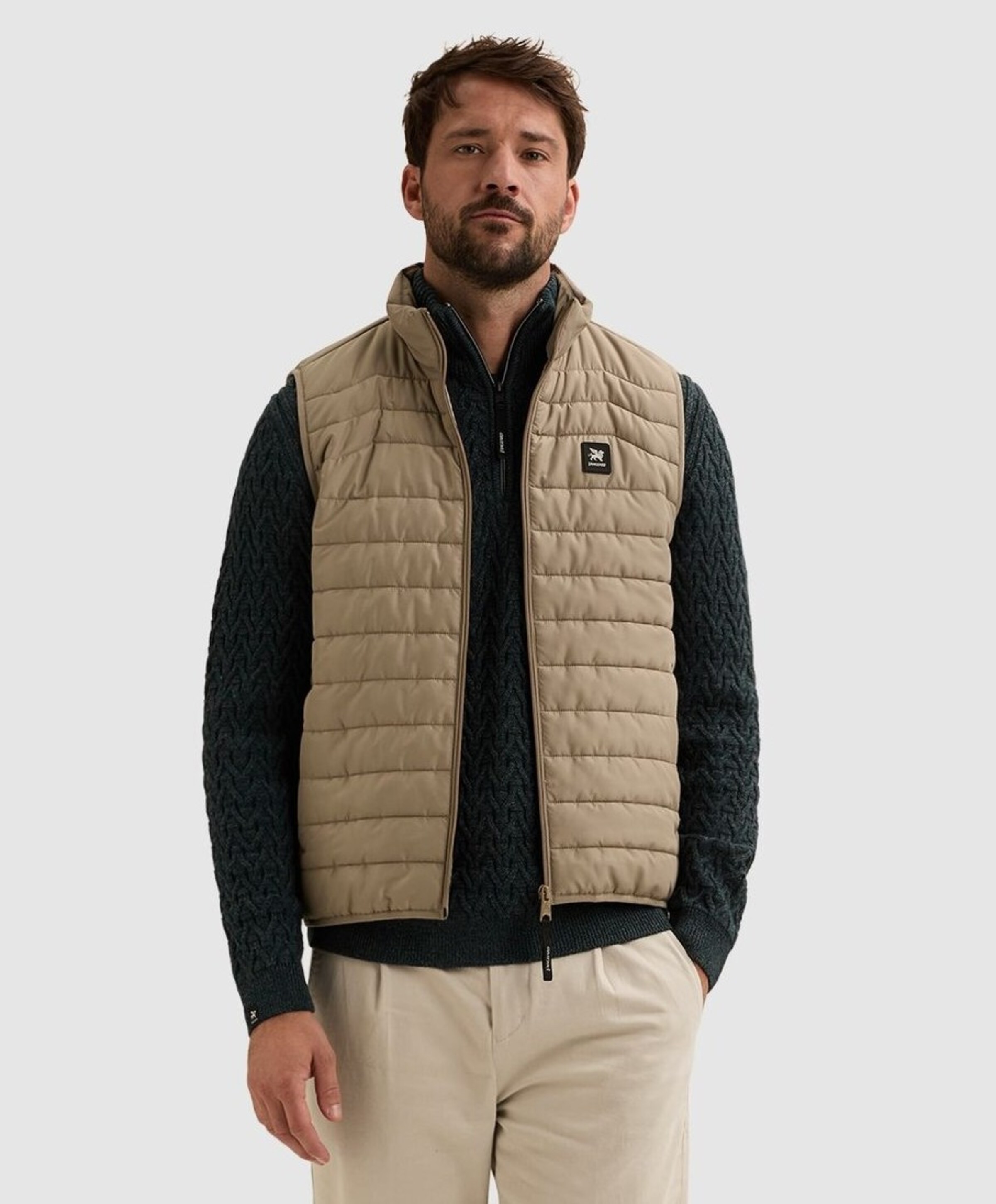 Vanguard Heren bodywarmer beige