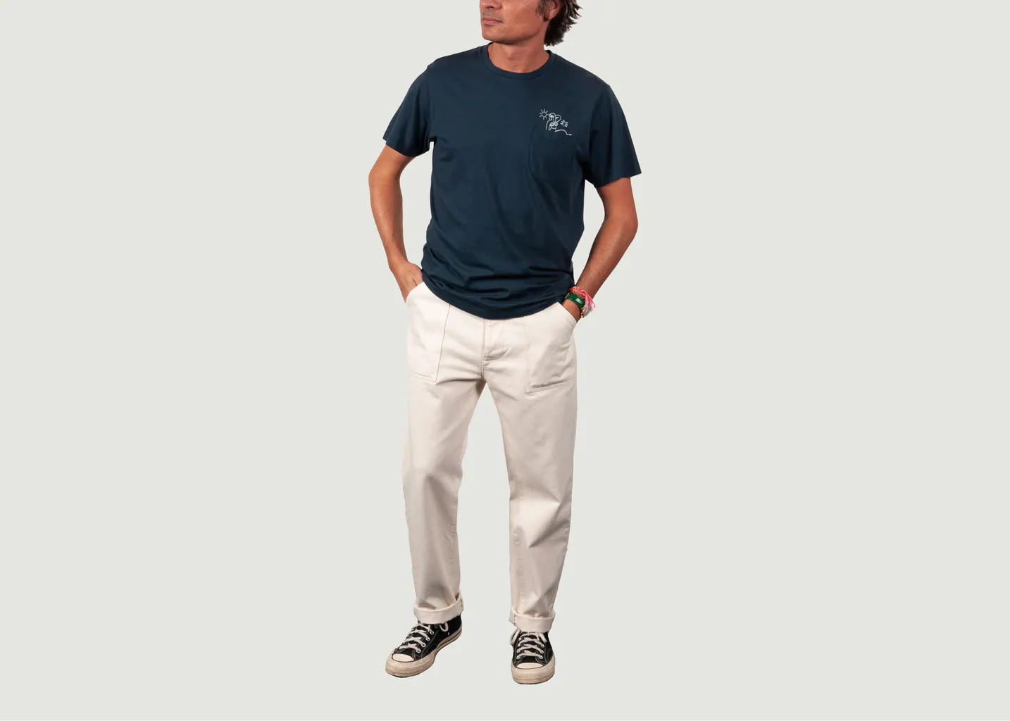 T-shirt en coton bio imprimé Rio Cuisse de Grenouille