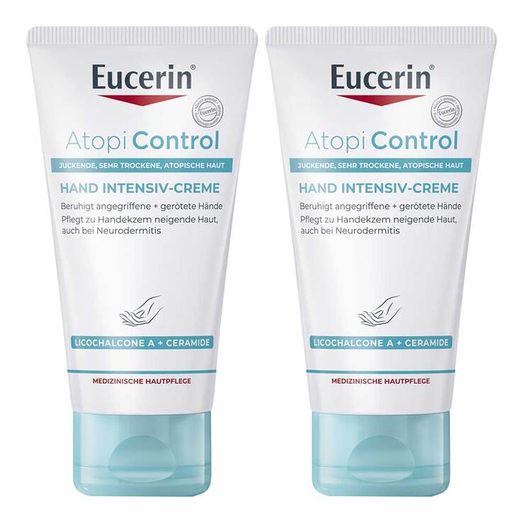 Eucerin Atopicontrol Hand Intensiv-Creme, 2x75 ml
