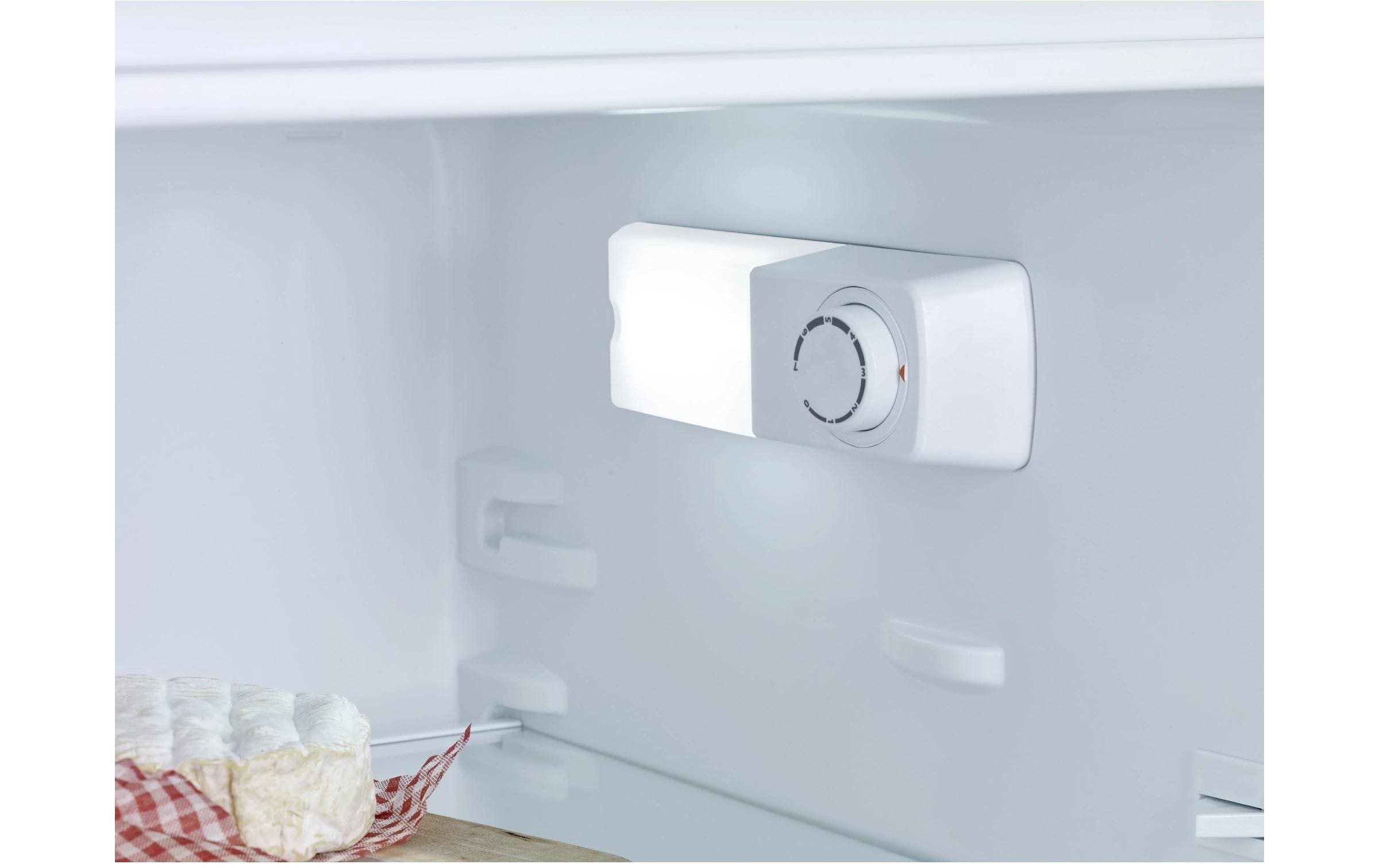Kühlschrank DT 8761 Silber, Rechts, Wechselbar<br>Kühlschrank mit Gefrierfach