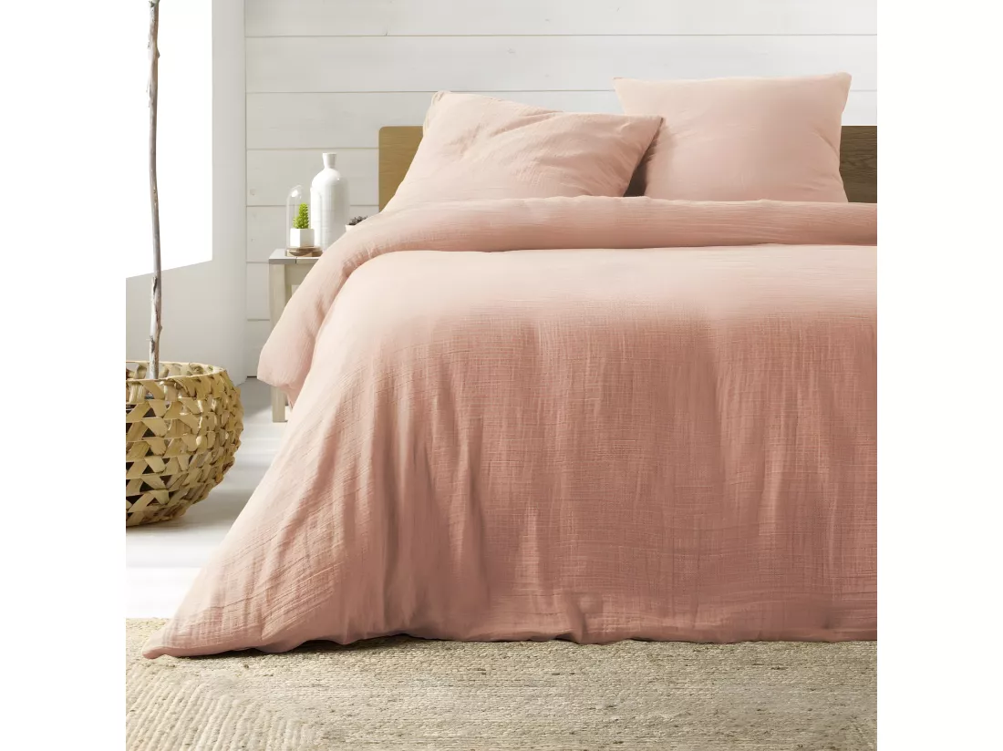 Parure de lit en Gaze de Coton 240x260cm
