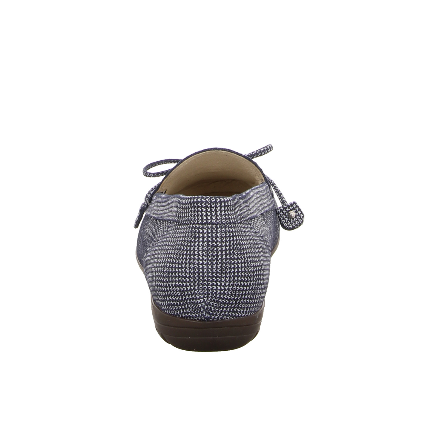 Waldläufer Slipper blau blau