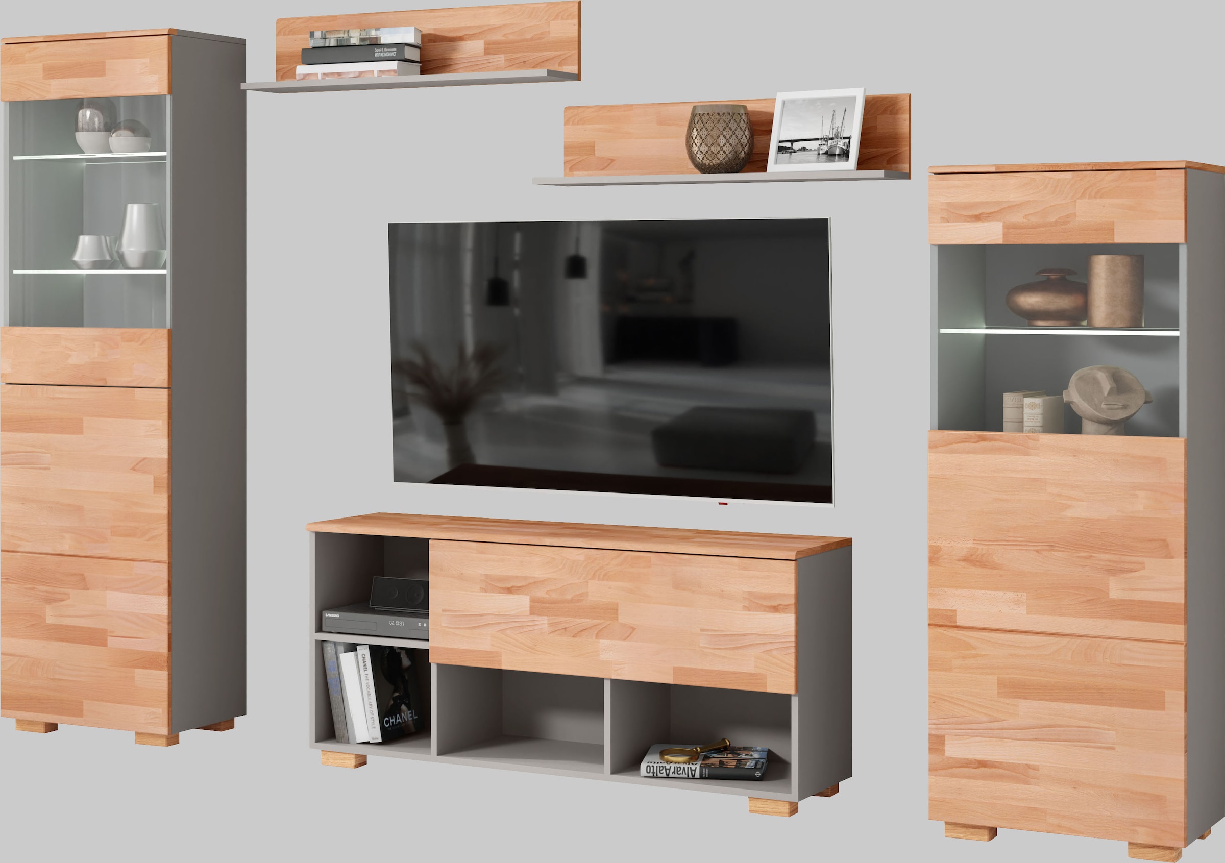 Home affaire Wohnwand 5 Stk. tlg.