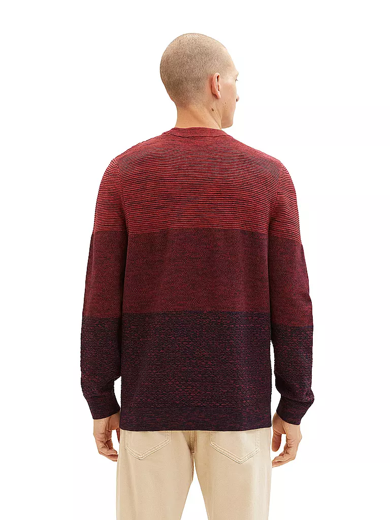 TOM TAILOR Pullover rot