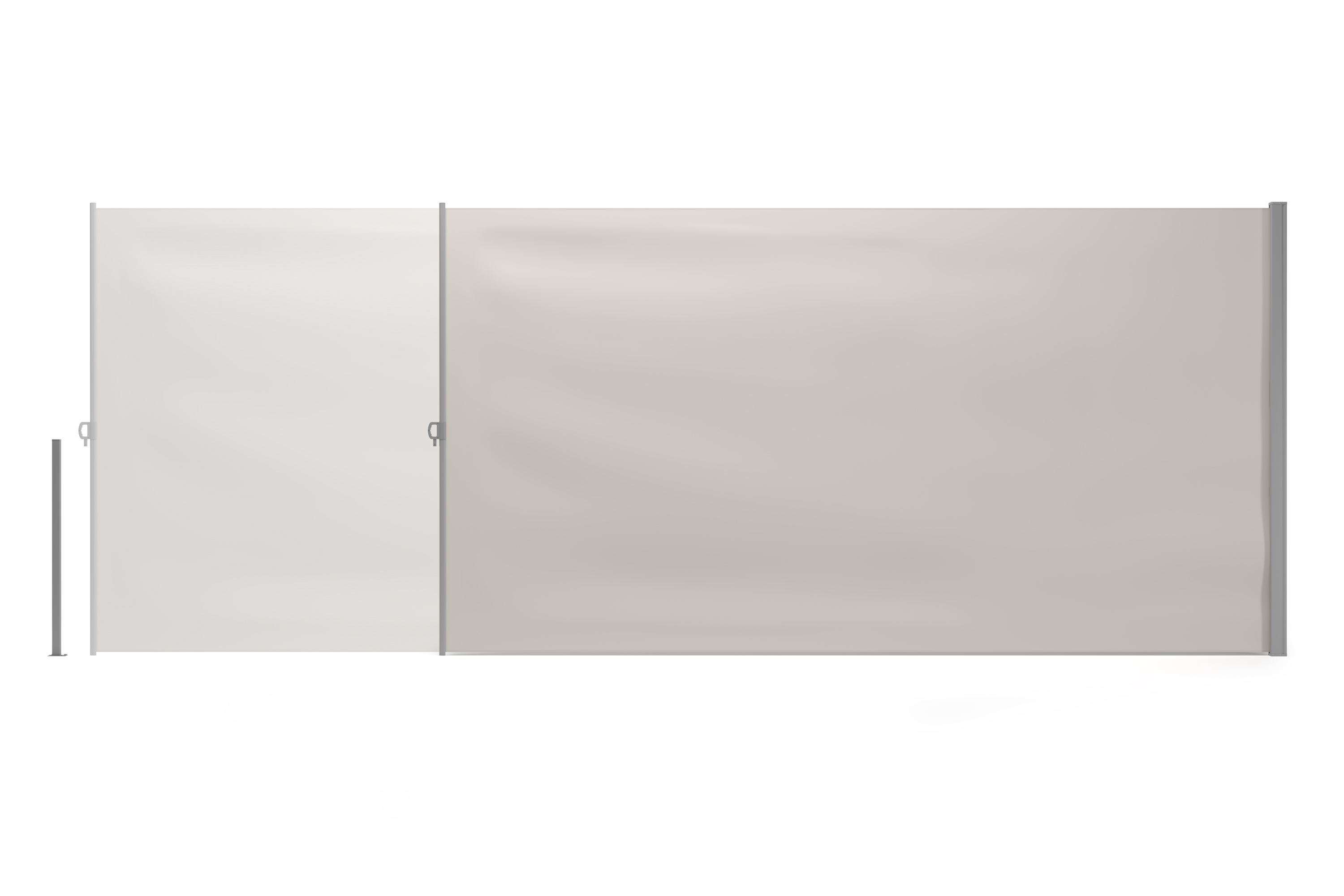 Seitenmarkise VIA 220 x 600 cm beige