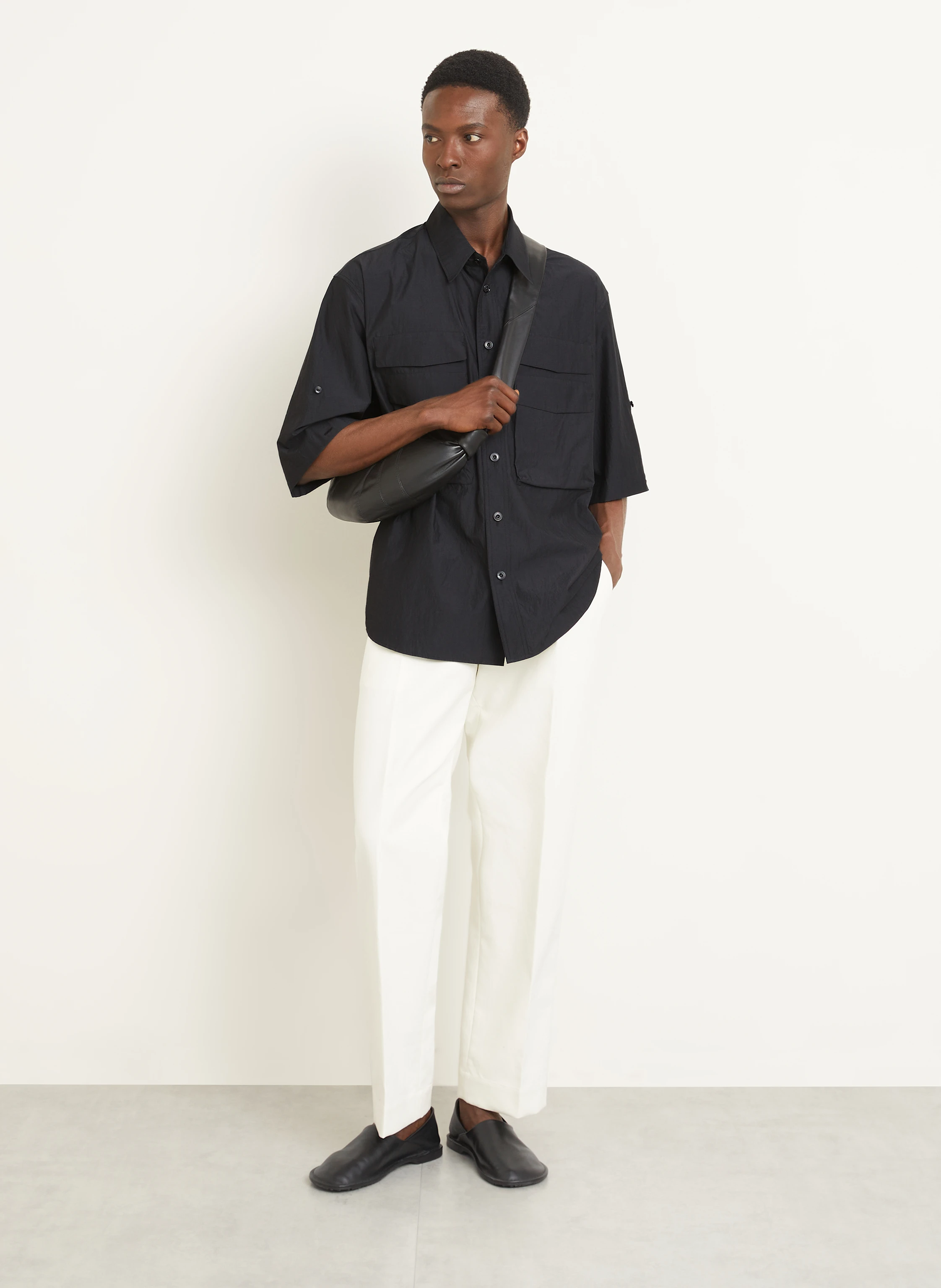 LEMAIRE Kurzarmhemd Comfort Fit