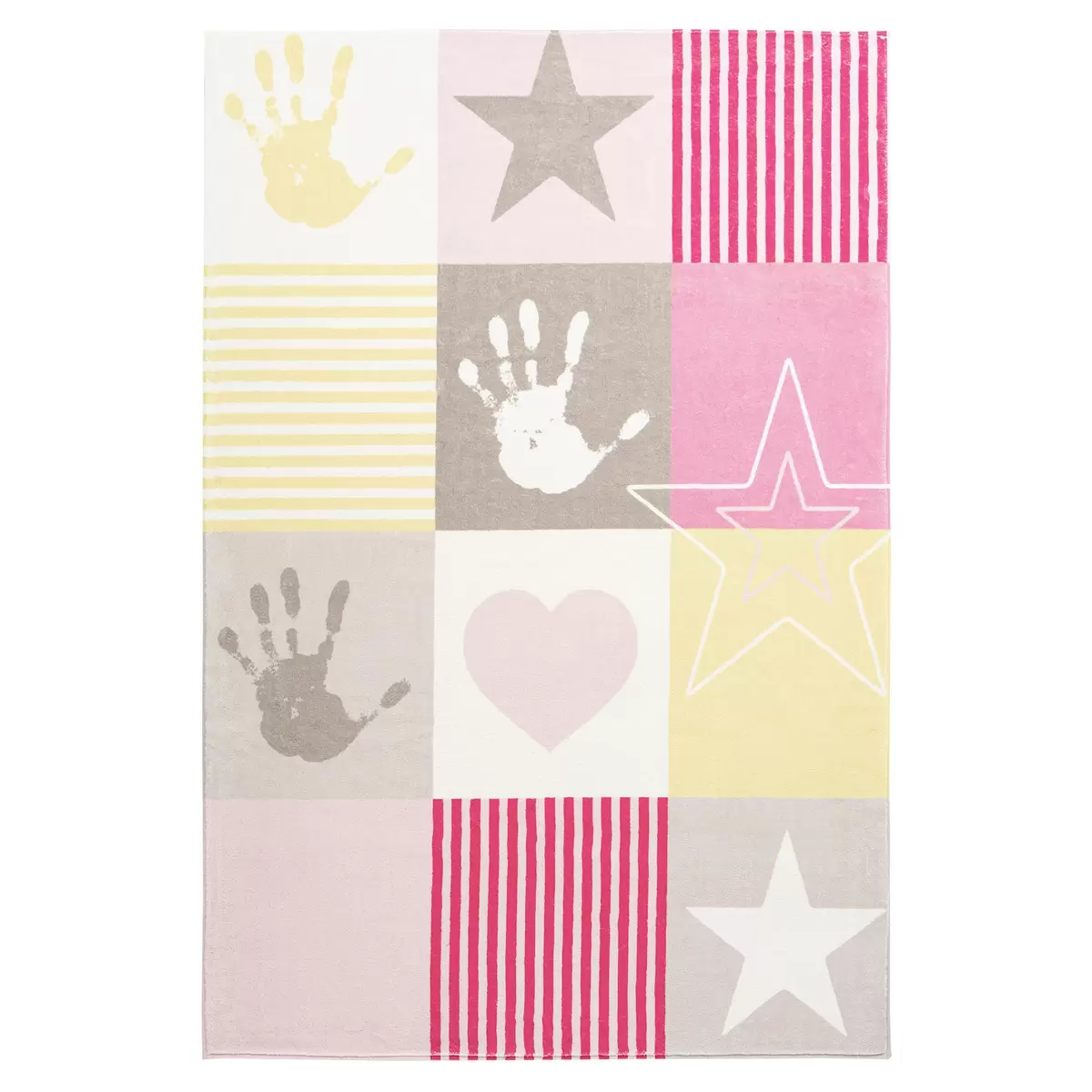 Kinderteppich My Stars Pink