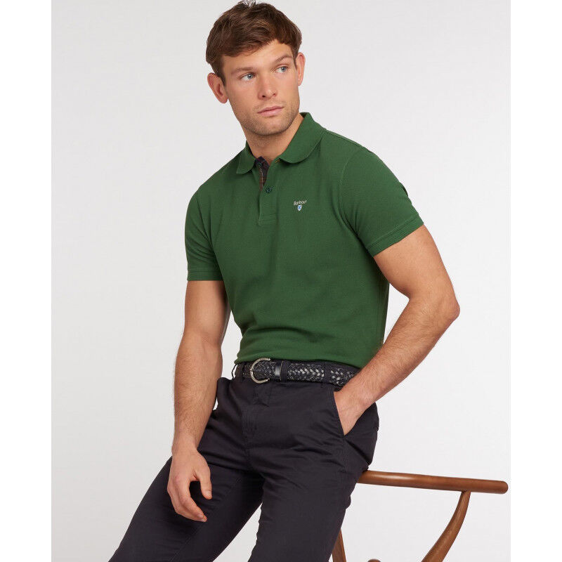 Tartan Pique Polo - Polo homme