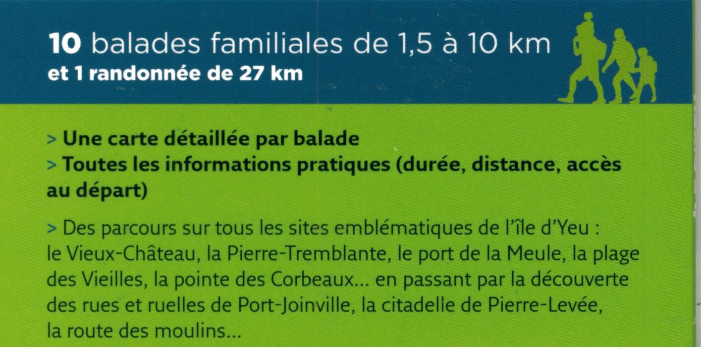 OUEST FRANCE - ILE D YEU 10 BALADES