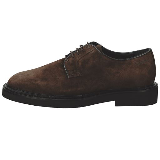 GANT Jaczy Low Lace Sko, Dark Brown, 45