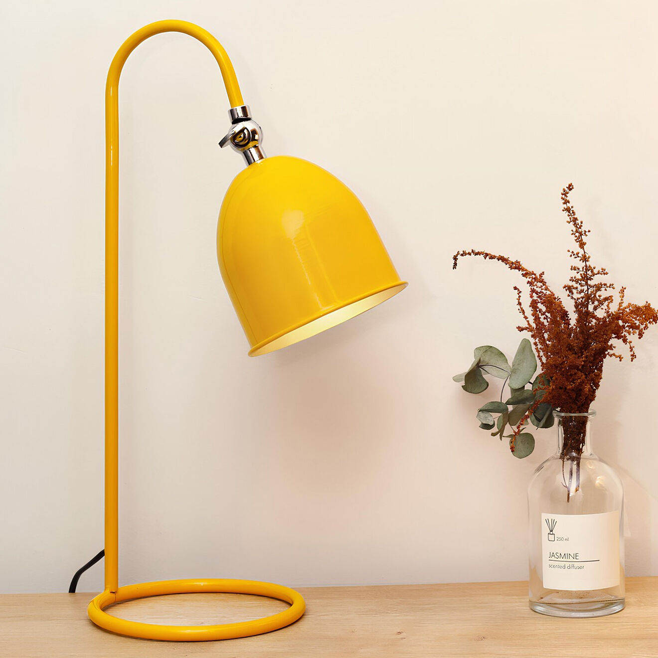 Sheen Lampe de table Yan?k moutarde - 39x11 cm