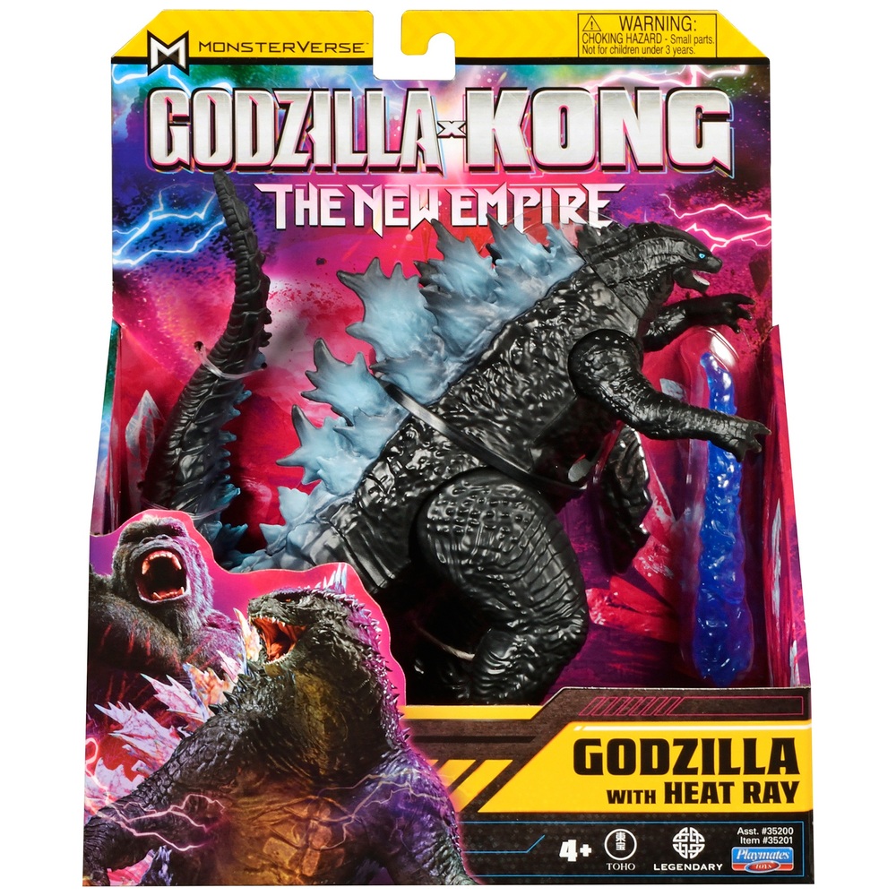 Monsterverse Godzilla x Kong: Das Neue Imperium 15cm Godzilla mit Hitzestrahl-Figur