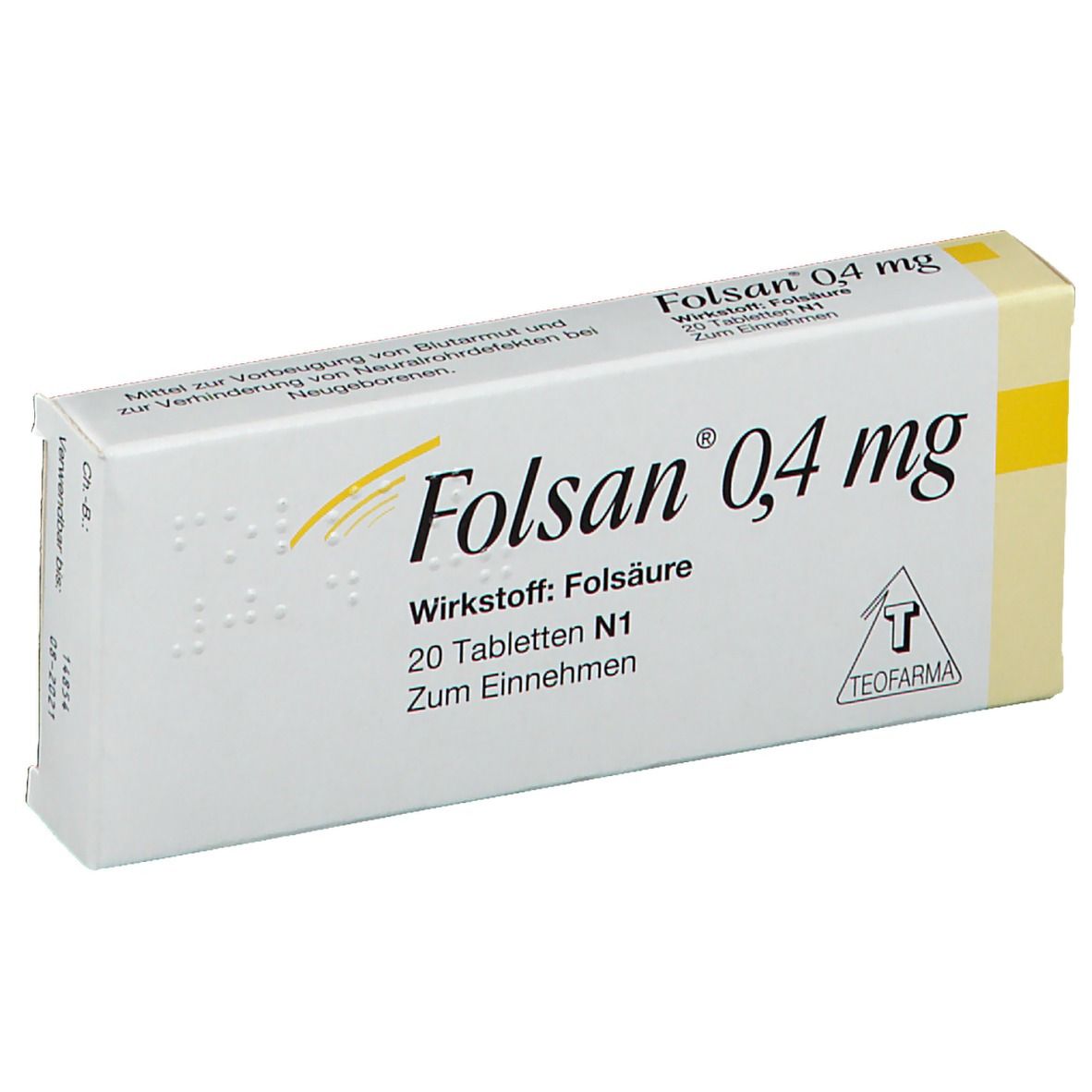 Folsan® 0,4 mg
