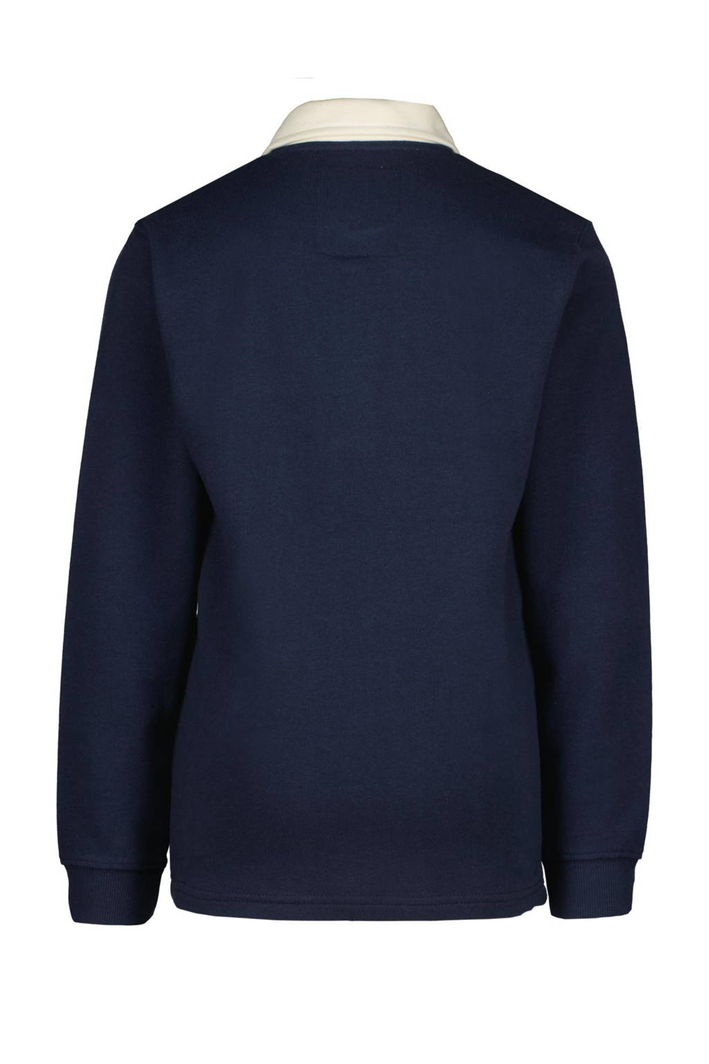 Vingino sweater Neason donkerblauw/wit