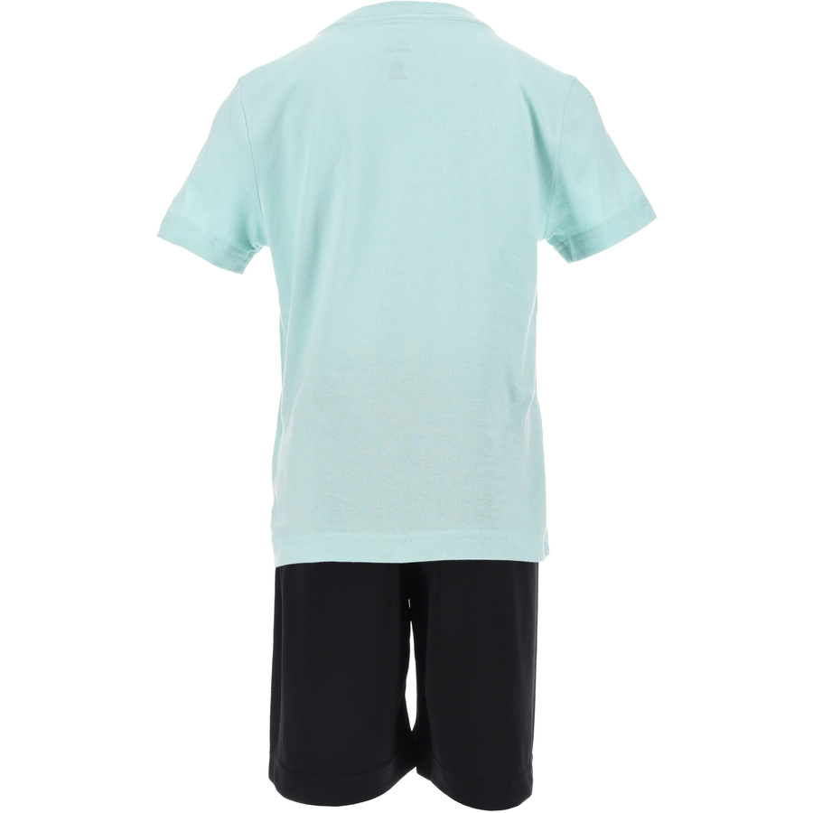 Converse Set T-Shirt und kurze Hose hellblauschwarz