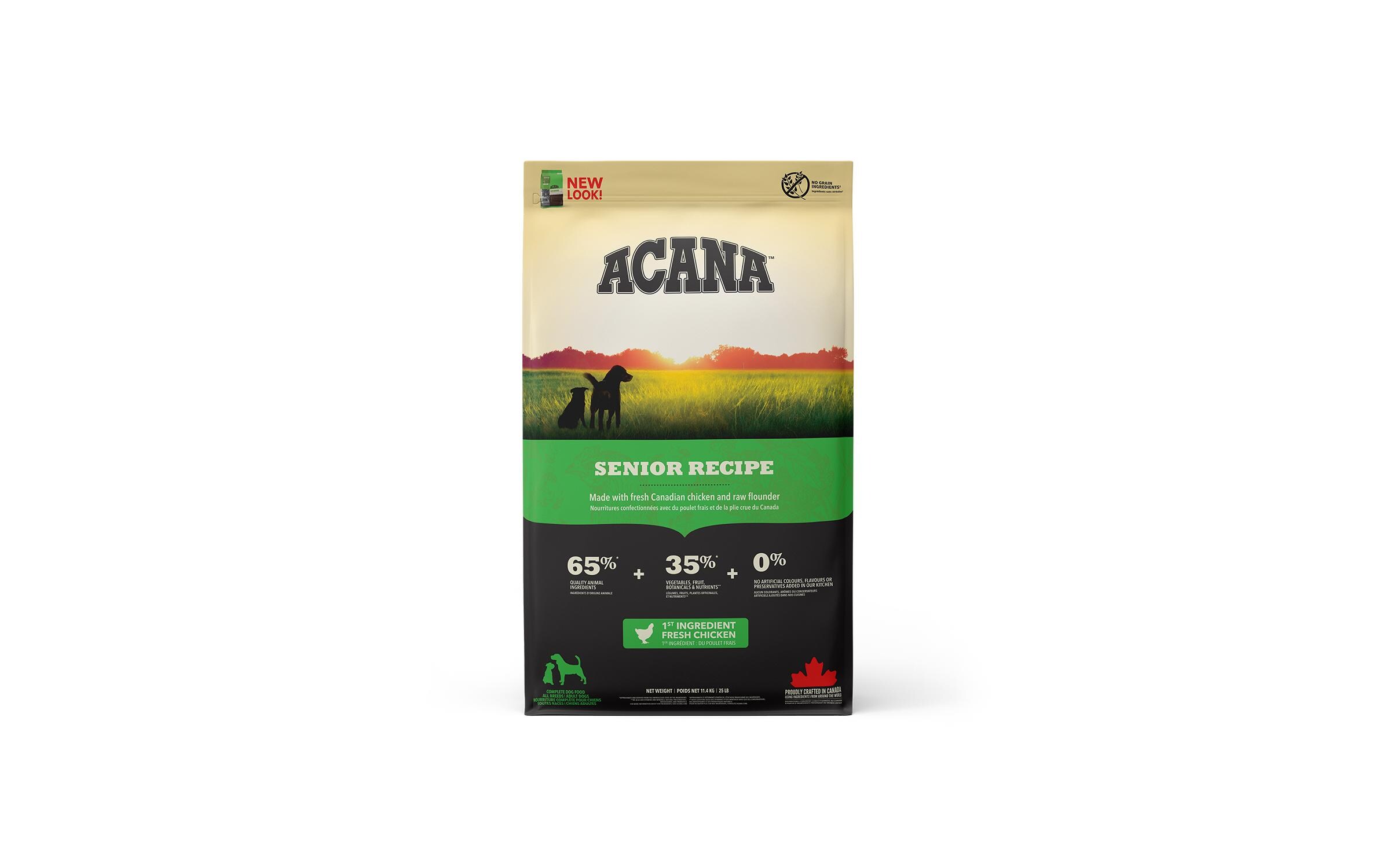 Trockenfutter Senior Recipe 11.4 kgTrockenfutter für ältere Hunde aller Rassen