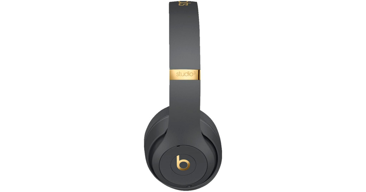AppleBeats by Dr. Dre Studio3 Skyline Collection Shadow Grey Refurbished over-ear hoofdtelefoon  (Grijs, Bluetooth, ANC, Noise-Cancelling)