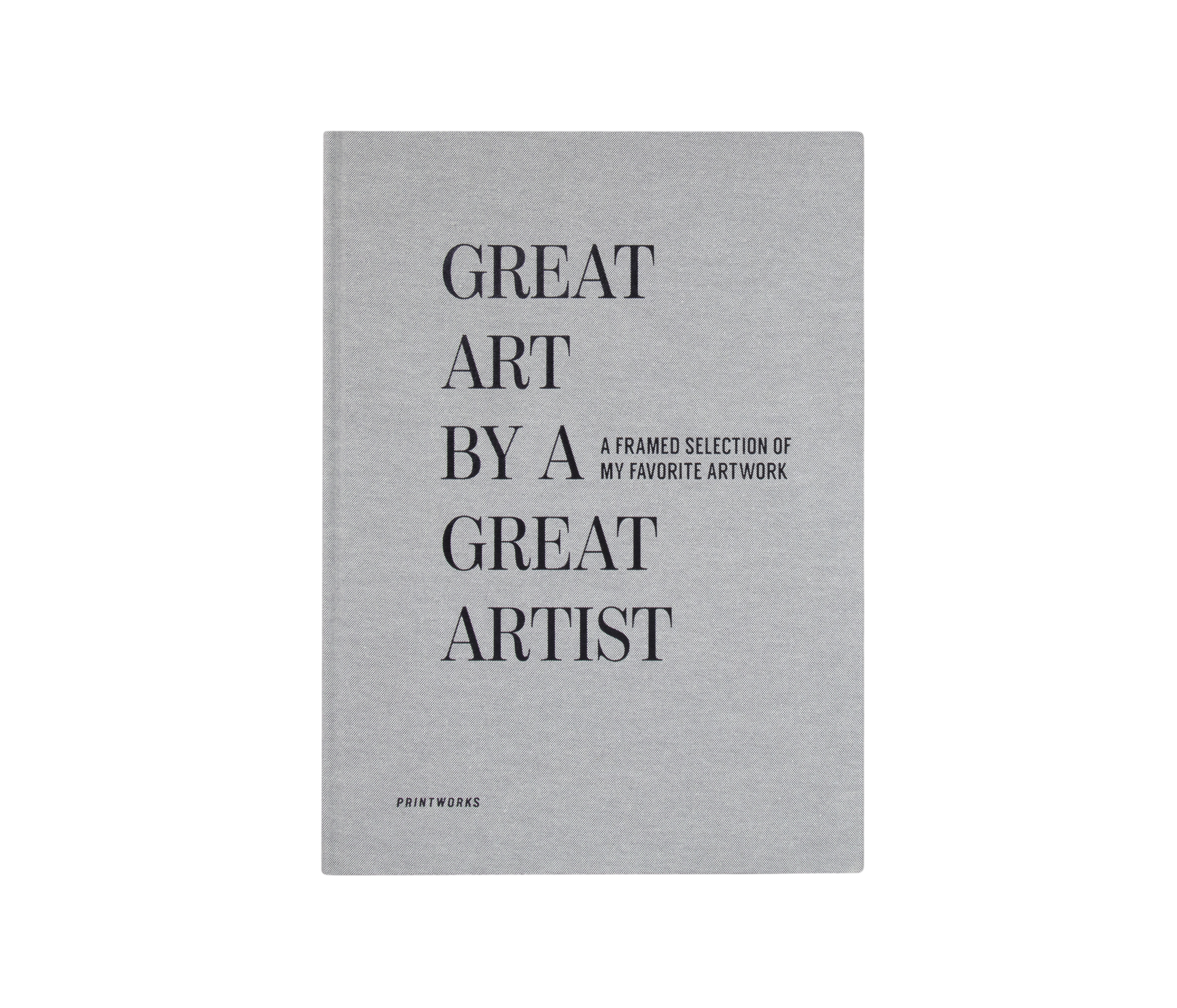 Book Album Great Art grey