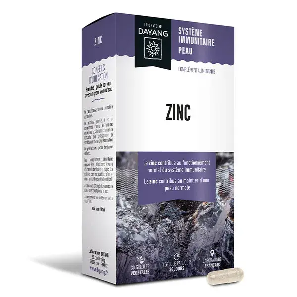 Dayang Zinco 30 cápsulas