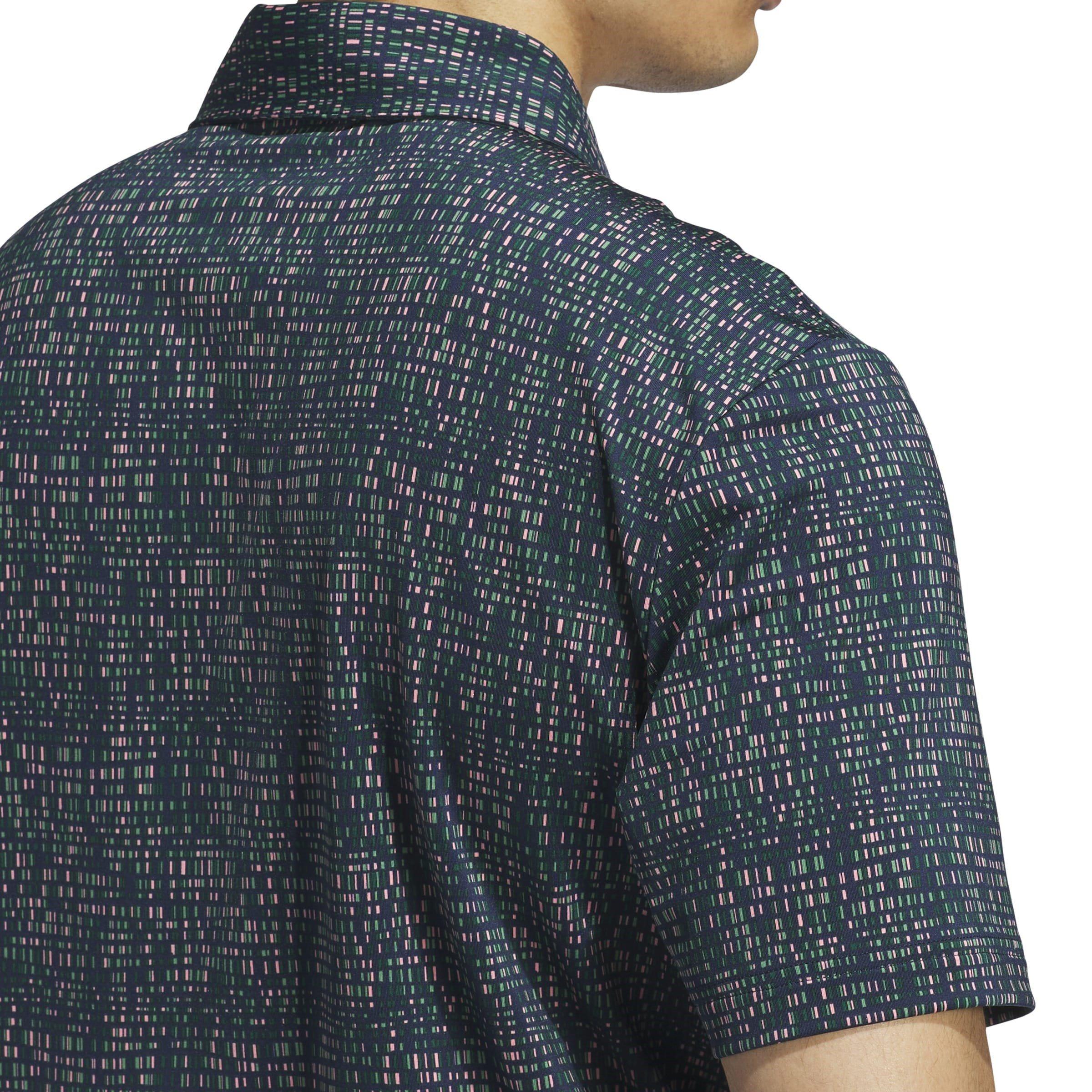 adidas Ultimate365 Power Grid Print Polo ShirtMens