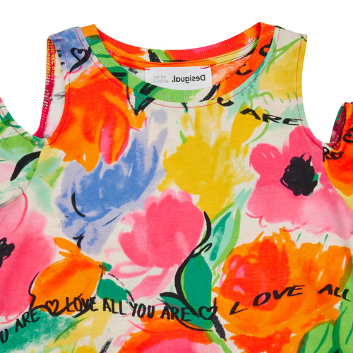 Desigual - VEST_CAMPO - Blanc / Multicolore