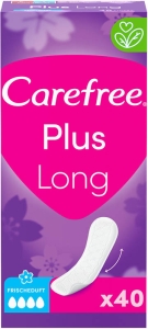 CAREFREE Slipeinlagen Plus long Frischeduft, 40 Stück