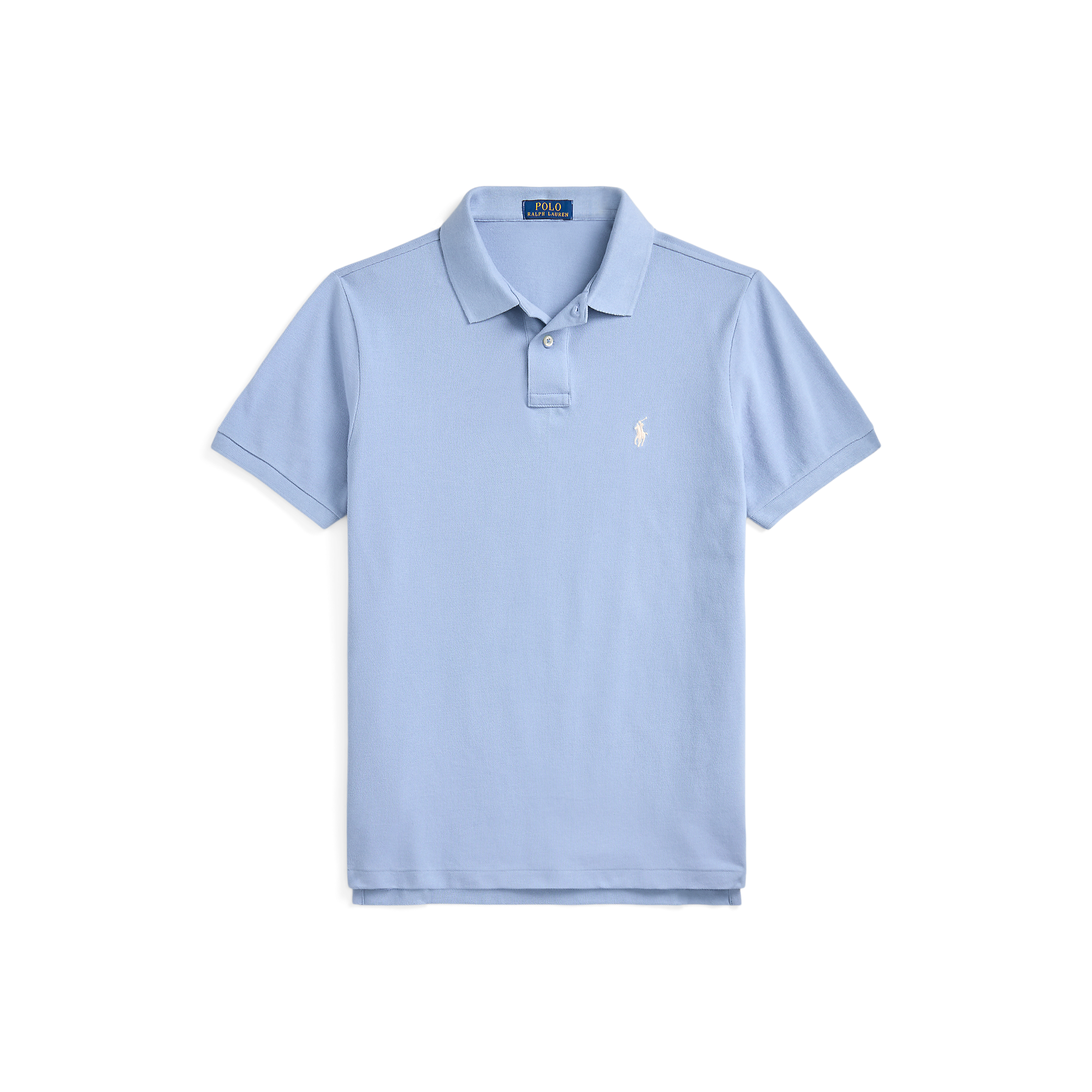 Polo slim-fit en coton | Bleu