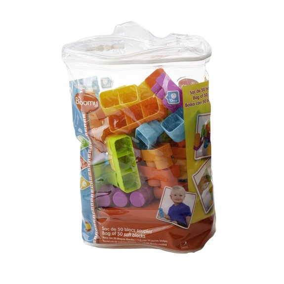 Sac de 50 blocs de construction souples