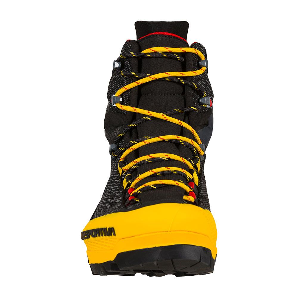 La Sportiva AEQUILIBRIUM ST GTX - Chaussures alpinisme Homme black/yellow