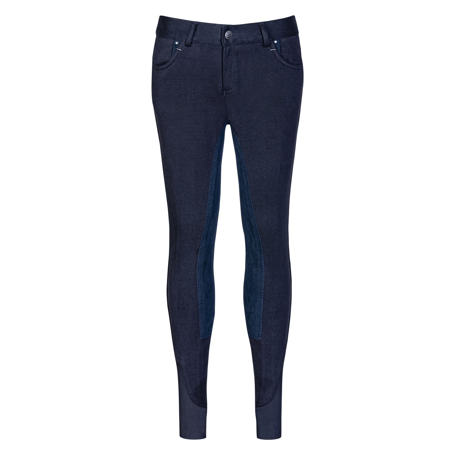 black forest kids Gesäßeinsatz-Reithose Genua Bio - navy