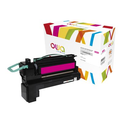Cartouche laser compatible Lexmark C792X2MG - magenta - Owa