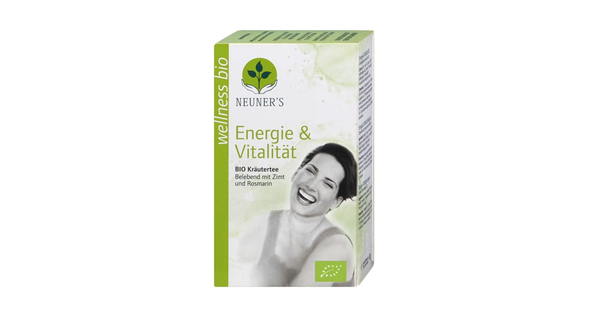 Neuner's Bio Wellness Kräutertee Energie & Vitalität