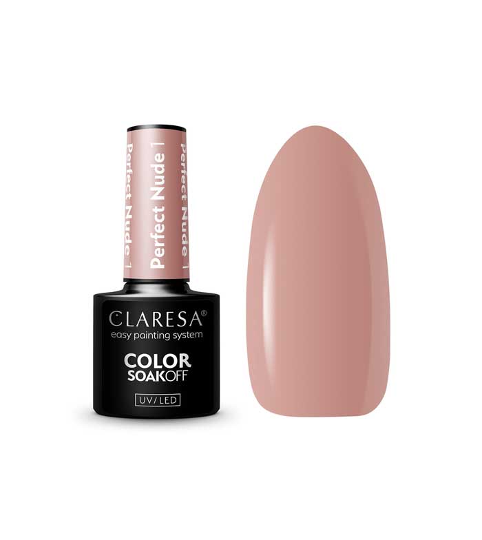 Claresa - *Perfect Nude* - Esmalte semipermanente Soak off - 01
