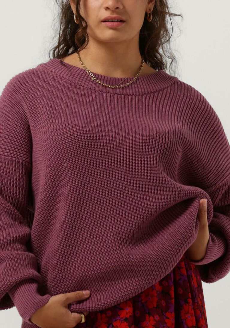 YDENCE paarse ydence trui knitted sweater jenny