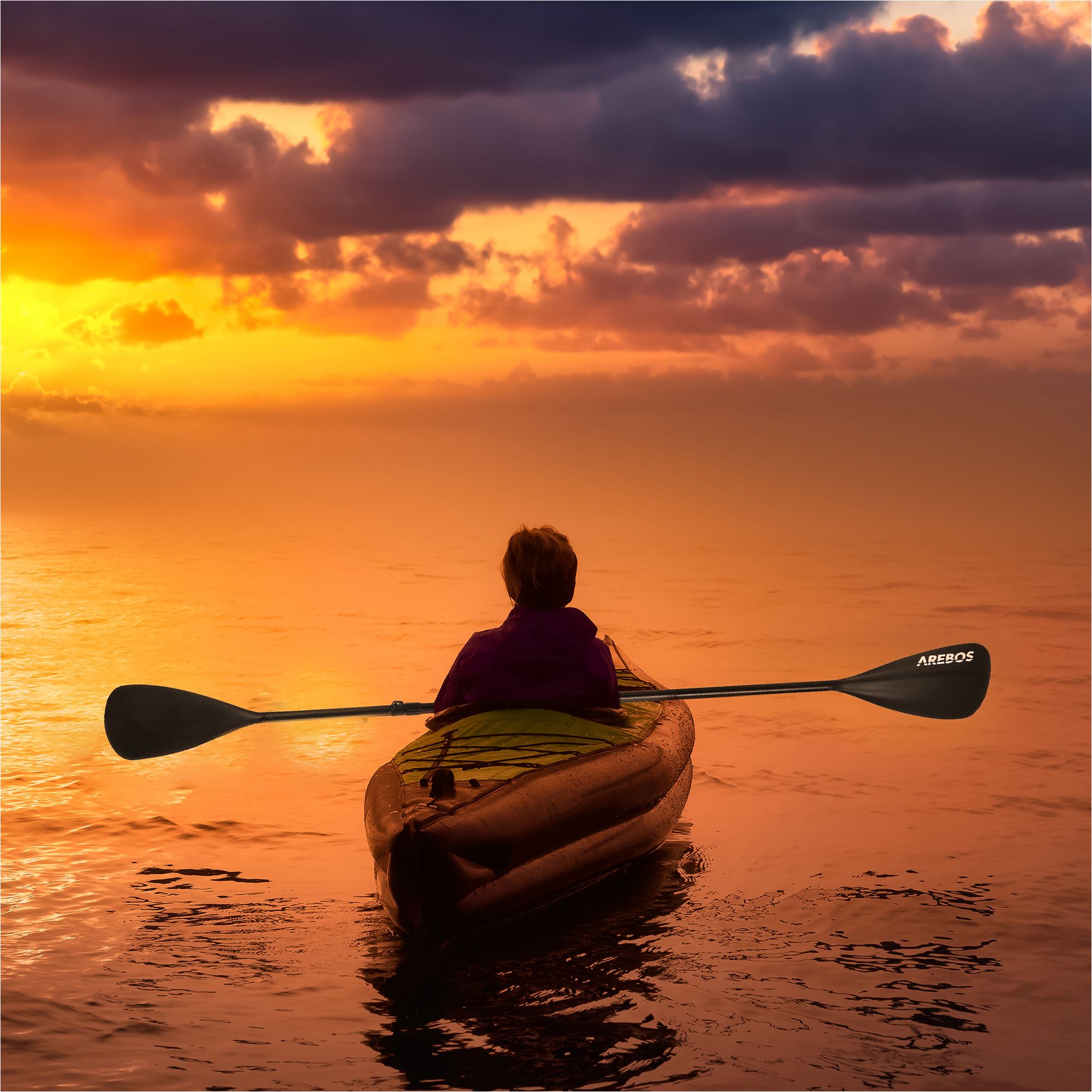 SUP Board Aluminium Doppel Paddel