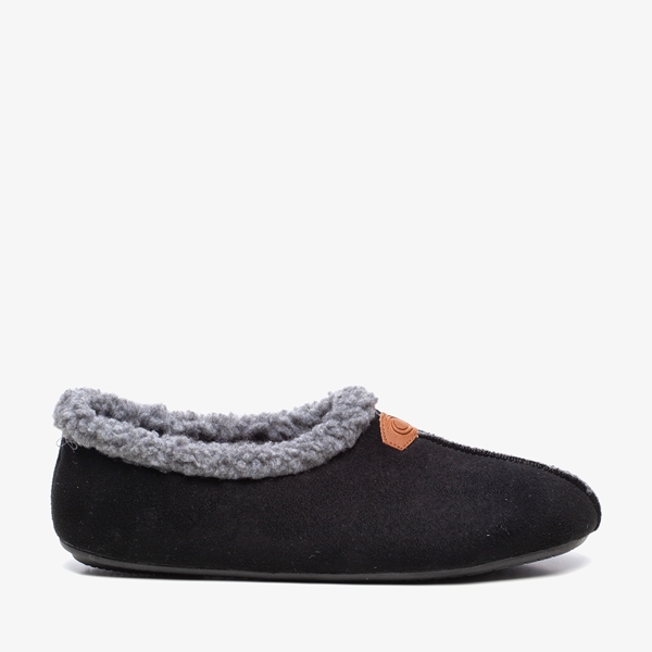 Thu!s gevoerde dames pantoffels zwart