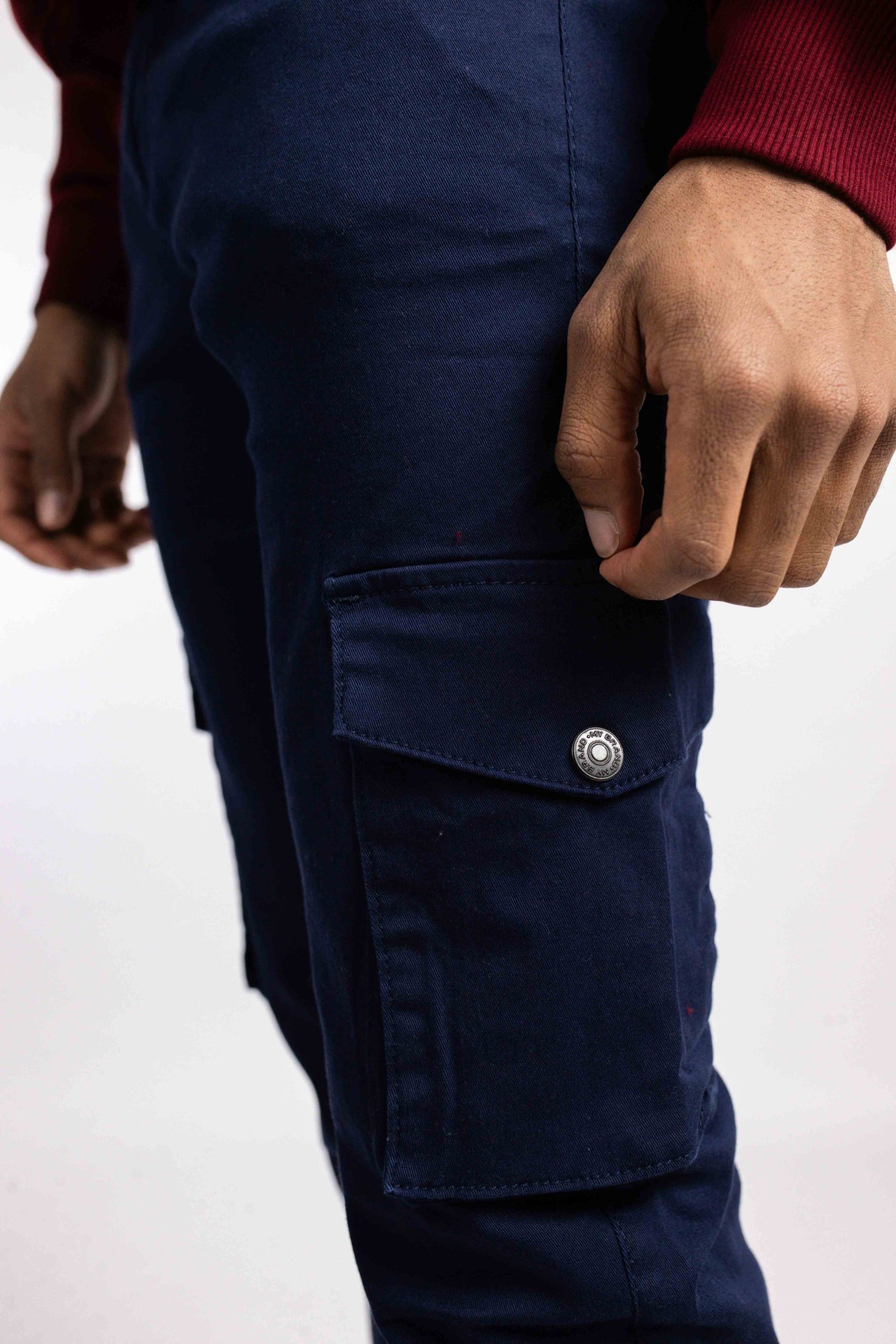 My Brand Basic Cargo Pants Blauw