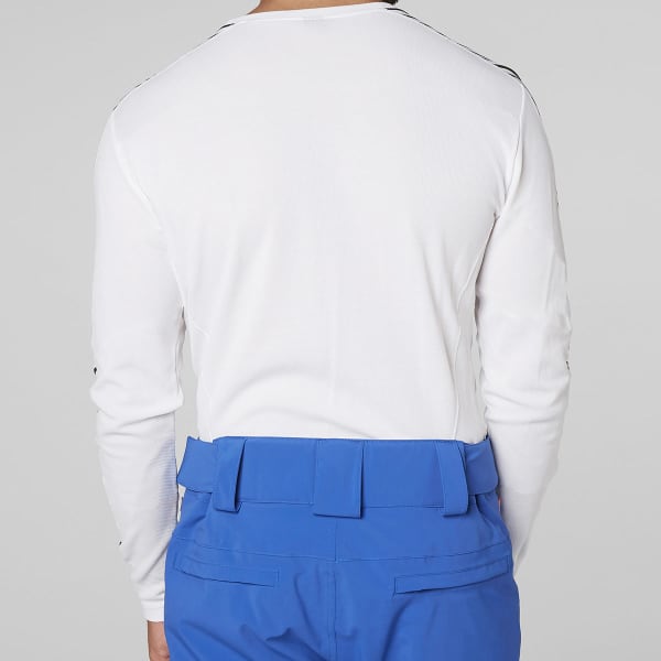 T-shirt thermique HELLY HANSEN LIFA STRIPE CREW WHITE
