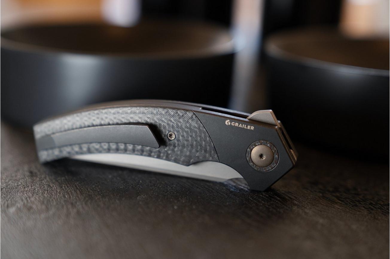 Grailer 4 Carbon Fiber zakmes, Michel Timmermans design